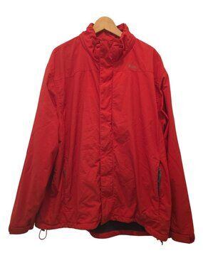 Vintage Cabela's Polartec Gore-Tex Classic Fleece Lined Red Jacket Men's 2XL